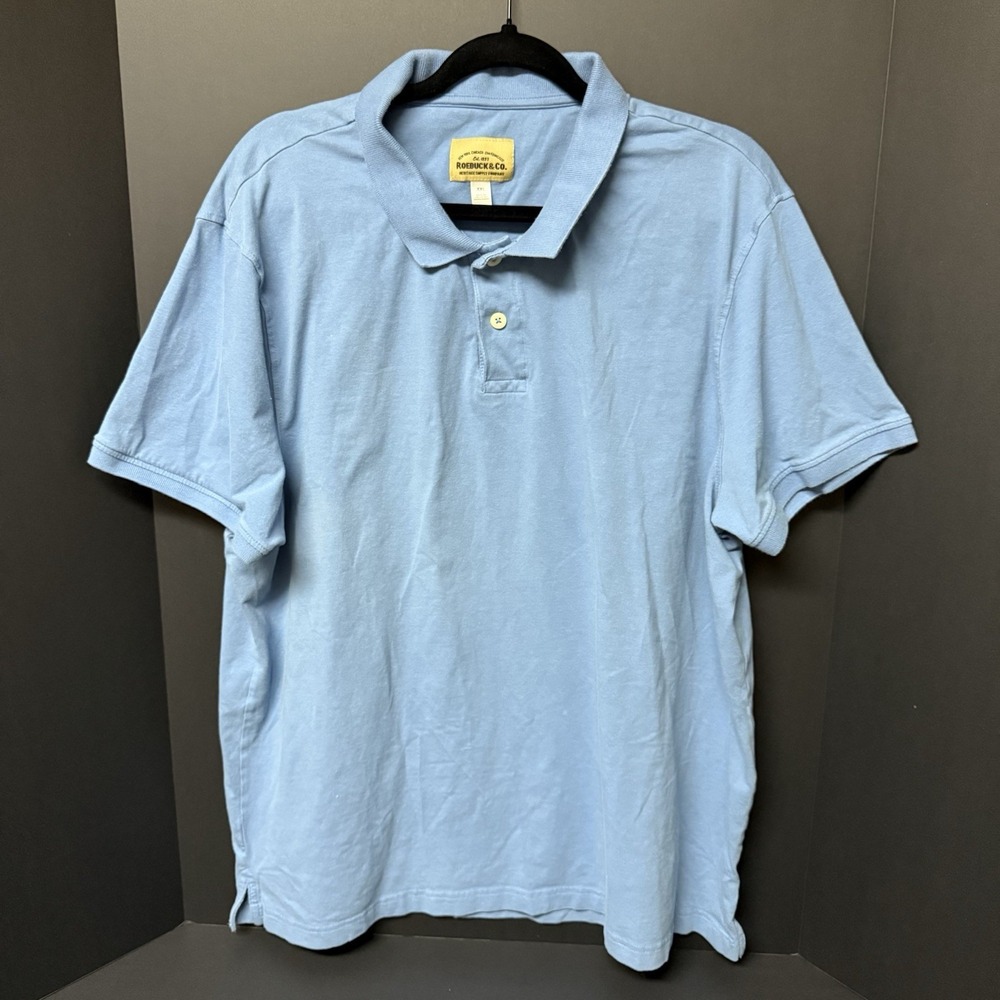Roebuck & Co Blue Polo - Size 2XL
